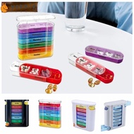 YANMIG Medicine Box, Plastic Weekly Pill Box, Portable Monthly 4-Compartment Medicine Storage 7 Days