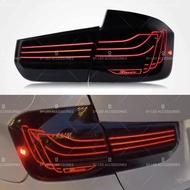 BMW F30 F35 3 SERIES 2013-2018 TAILLAMP RUNNING LASER SMOKE RGB TAIL LAMP TAIL LIGHT