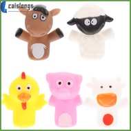 caislongs  Childrens Toys Animal Finger Doll Storytelling Puppet Small Hand Cartoon Puppets for Kids Baby Fidgets Party Bags Educational