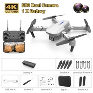 Drone Kamera Jarak Jauh / Drone Remote Murah / Drone / Dron / E68 Pro Mini Rc Drone / 4k Dual Hd Kam