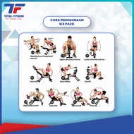 Total Fitness Sixpack - Alat Olahraga - Alat Fitness - Alat Kesehatan