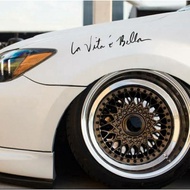 La Vita E Bella Sticker for Car,/, Motorbike