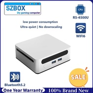 SZBOX AMD Ryzen 5 4500U AMD Radeon Graphics Dual DDR4 3200Mhz WIFI6 BT5.2 SSD MINI PC