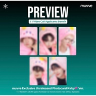 1Verse : The 1st Verse Muvve Kirby / Hello Kitty POB Photocard