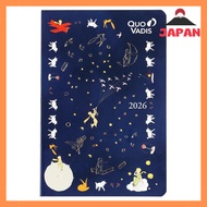 Quo Vadis 2026 Planner Diary "Le Petit Prince" (Monthly Block, January Start, Slim Size 17x8.8cm) Sh