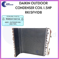 DAIKIN OUTDOOR CONDENSER COIL 1.5HP【 RK15FV1D8  】 (R50024110411A)