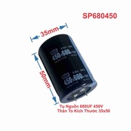 Power Capacitor 680UF 450V Large Body Size 35x50