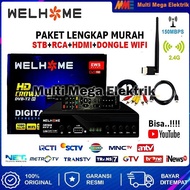 SET TOP BOX TV DIGITAL WELHOME SANEX DVB T2 EWS / SET TOP BOX DVB T2 /