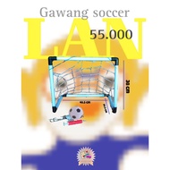Children's Soccer Goal Inflatable Ball Soccer Goal Toy for Boys