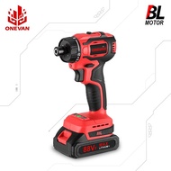 ONEVAN® Brushless Electric Screwdriver 5 Gear Impact Driver Drill Power Tools Set(1 or 2 Battery Opt