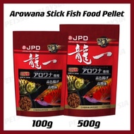 JPD AROWANA STICK FISH FOOD 100G AND 500G(MADE IN JAPAN)