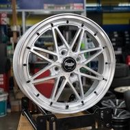 [1 SET] Equip 03 Sport Rim 15 Inch 4H100 4H114.3 Thailand Spec Hyper Black Glossy Black Silver White