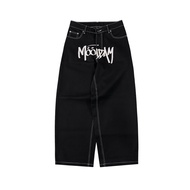 RAW DENIM BAGGY BLACK OG LOGO MOODDAY PROJECT UNISEX