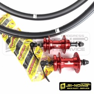 Wheelset 27.5 27.5 275 Inch MTB Bike Rims Exotic HFH Pacific Alloy Color Thread Hole 36 Hole