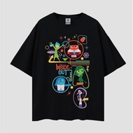 New FASHION Pixar's Movie Inside Out 2 Graphic 1 Cottonon T-Shirt For Men s-5XL