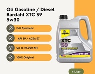 Oli Mesin Bardhal XTC S9 5W30 API SP/CF FULL SYNTHETIC 4 L