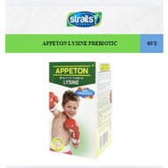 APPETON LYSINE PREBIOTIC 60'S