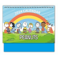 2024 Snoopy Marvel Heroes Disney Mickey Tropical Rainforest Cartoon Copyright Triangle Desk Calendar, Desktop Note Industrial Commercial Stationery Gift, Calendar