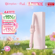Simplus Pink 32MM Automatic Hair Curler | Curling Iron | Long Lasting | Big Curls Loose Waves | Hair