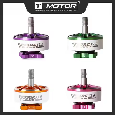 T-MOTOR HOBBY T-HOBBY Drones Velox V2306 V3 Brushless Motor Racing Freestyle Drones Brushless Motor 