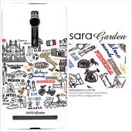 【Sara Garden】客製化 手機殼 ASUS 華碩6 ZenFone6 ZS630KL 輕旅行 時尚 米蘭 保護殼 硬殼
