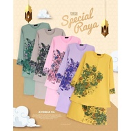 [PAGE 2] KURUNG AYESHA V4, BAJU KURUNG, KURUNG MODEN CORAK BUNGA