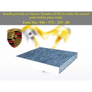 Porsche - Cayenne Cayenne-S GTS Turbo / VW - Touareg - 3.0L 3.6L 4.2L 4.8L Aircond Filter Cabin Air 