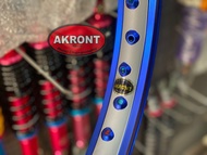 ล้อAKRONTขอบจิก ยิงทรายกลางแท้ งานตัวเลเซอร์ขอบ 17/17 1.4