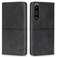 Flip Case for Sony Xperia XZ3 XZ2 XZ1 XZ4 Compact XZ XZS Xperia 1 II 10 III  PU leather cover #key