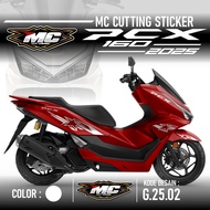 Cutting Sticker Striping PCX 160 NEW 2025 - Aksesoris Motor Stiker Honda PCX 160 2025 Star Bintang M