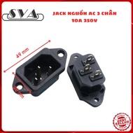 3-pin AC power Jack (AC amplifier socket)
