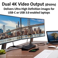 Kensington SD4750P USB-C & USB 3.0 Dual 4K Docking Station - Dock mở rộng 2 màn 4k 60hz cho các dòng