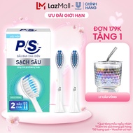 Bộ 2 đầu bàn chải điện P/S S100 Pro - Sạch Sâu Màu Trắng