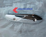 Tutup Knalpot Beat Karbu Besi Chrome