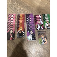 41 Demon Slayer x Family Mart Nezuko Rengoku Shinobu Mitsuri Sanemi Gyomei Collection Cards. Family 