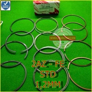 STANDARD STD PISTON SEHER SET CAMRY Alphard Vellfire Rav4 Previa 2.4 2AZFE 2AZ 1.2MM