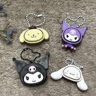 SANRIO Kuromi Cinnamoroll Pompompurin Fidget Clicker Keychain (3D Print) Fidget Clicker Clicker Fidg