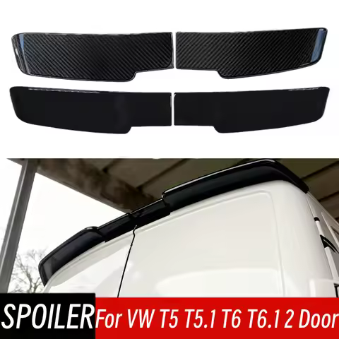 For VW Volkswagen T5 T5.1 T6 T6.1 2 Door Transporter Rear Roof Trunk Lid Spoiler Wings Sport Styling