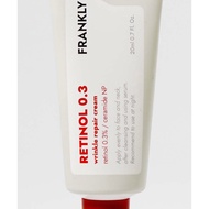 Frankly Retinol 0.3 Cream | High-Strength Wrinkle Repair | 20ml | Advanced Anti-Aging & Firming Care