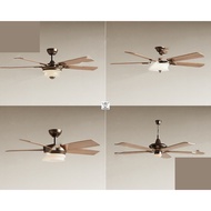 【3D132】3Ds Max  Ceiling Fan 3D model 现代美式新中式餐厅办公室隐形吊扇灯风扇灯3dmax模型 3d模型