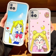 G-62 Sailor Moon Casing for Realme C11 2021 C20 C20A Black and white