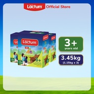 Lactum 3+ Chocolate 3.45kg (1.15kg x 3) Powdered Milk Drink for Children Above 3 Years Old