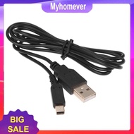 【myhomever】2 in 1 USB Charger Data Sync Power Cable Charging Lead for Nintendo DSi NDSL 3DS