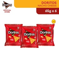 [Bundle of 6] Doritos Tortilla Chips Nacho Cheese/ Smokin BBQ 65g / Doritos Tortilla Perisa Keju Nac