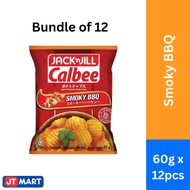 Jack 'n Jill Calbee Bundle of 12 - Smoky BBQ (60g)