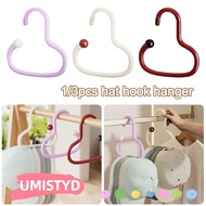 UMISTYDREAMUM9U Hat Hook, Non-marking Dopamine Hat Storage Hook, Fashion Non-slip Circle Ring Hat Di