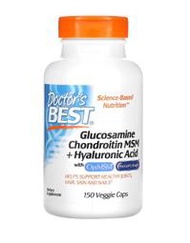 Doctor's Best 葡萄糖胺+軟骨素+玻尿酸 150粒 Glucosamine Chondroitin MSM