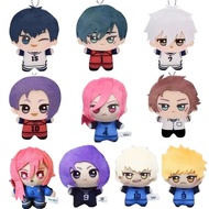 10cm Blue Lock Plush Toy KeyChain Pendant Nagi Seishiro Chigiri Hyoma Gagamaru Gin Action Figure Sof