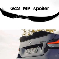 For Bmw 2 Series G42 218i 220i 225i 230i M235i M240i 2022 2023 Glossy Black ABS Car Rear Trunk Roof 