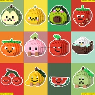 [DMXC SG SERIES] 12 Fruit Party Nano Block Mini Bricks Building Block
